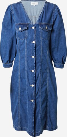 Global Funk Shirt Dress 'Vega' in Blue: front