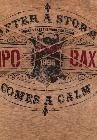 CIPO & BAXX T-Shirt in Braun