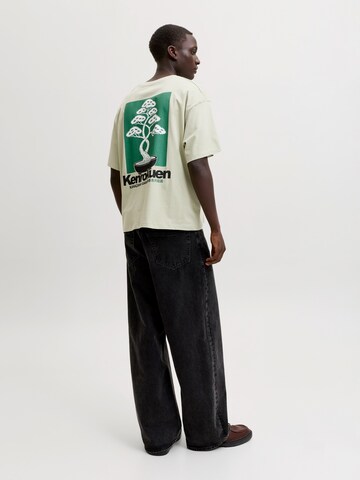JACK & JONES Tričko 'JORKEN' – zelená
