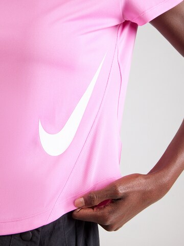 Maglia funzionale 'TEMPO SWSH' di NIKE in rosa