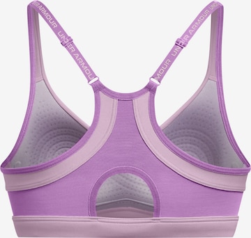 UNDER ARMOUR Bustier Sport bh ' Infinity 2.0' in Lila