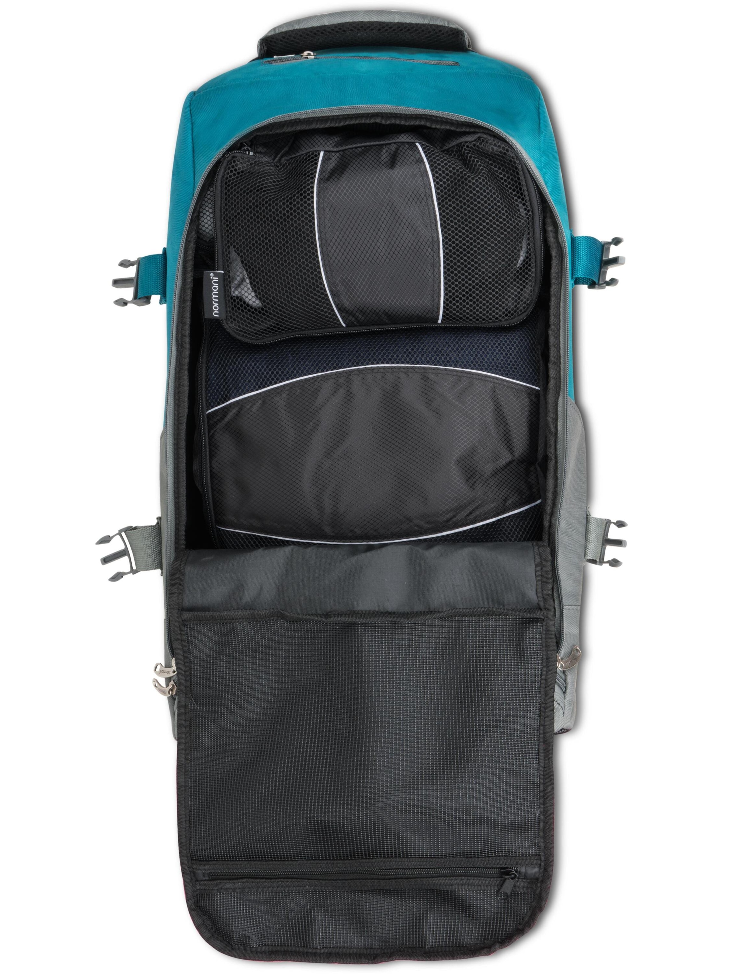 Trolley di normani in blu