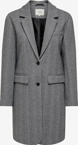 JDY Between-Seasons Coat 'Alfreda' in Grey: front