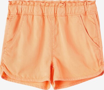 NAME IT Παντελόνι 'Becky Tindas' σε πορτοκαλί: μπροστά