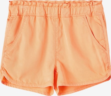NAME IT Normální Kalhoty 'Becky Tindas' – oranžová: přední strana