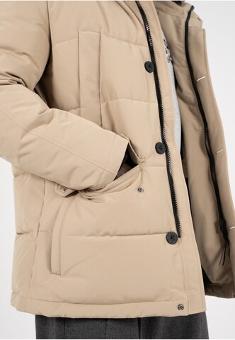 Giacca invernale 'The Swiss Yuppie' di Prohibited in beige