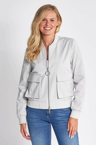 Zhrill Jacke in Grau: Vorderseite