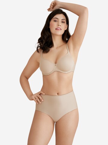 Conturelle T-shirt BH 'Pure Feeling' in Beige