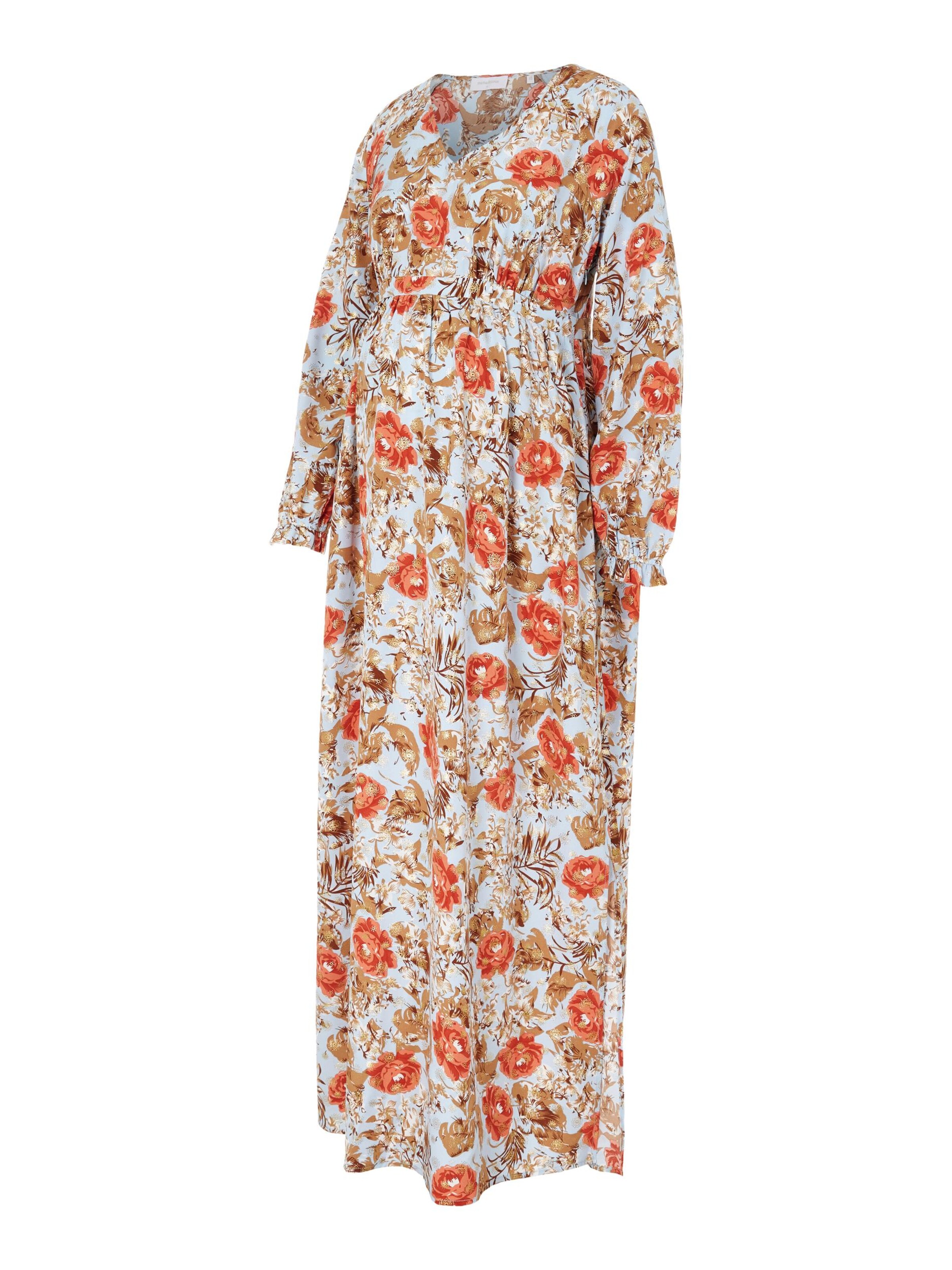 MAMALICIOUS Dress in Blue: front