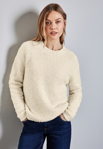 STREET ONE Pullover in Beige: Vorderseite