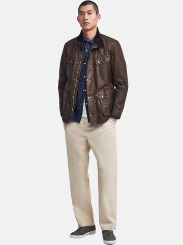 Veste d’hiver 'DUKE' Barbour International en marron