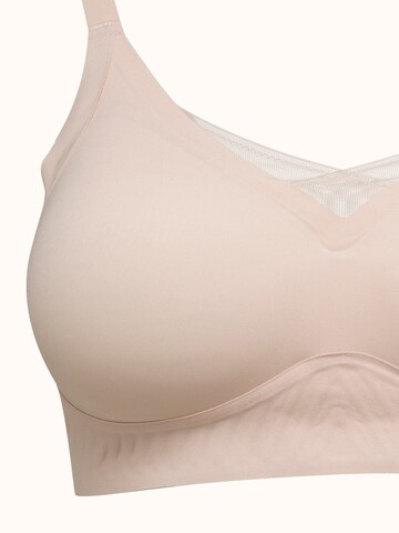 C&City Bralette Bra in Beige