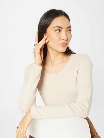 UNITED COLORS OF BENETTON Sweater in Beige