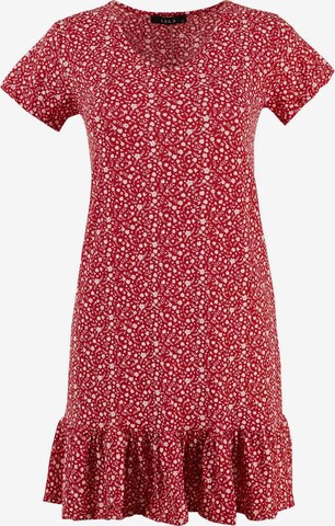 LELA Dress in Red: front