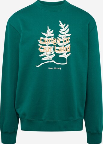 MAKIA Sweatshirt i grøn: forside