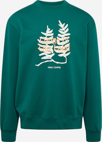 MAKIA Sweatshirt i grøn: forside