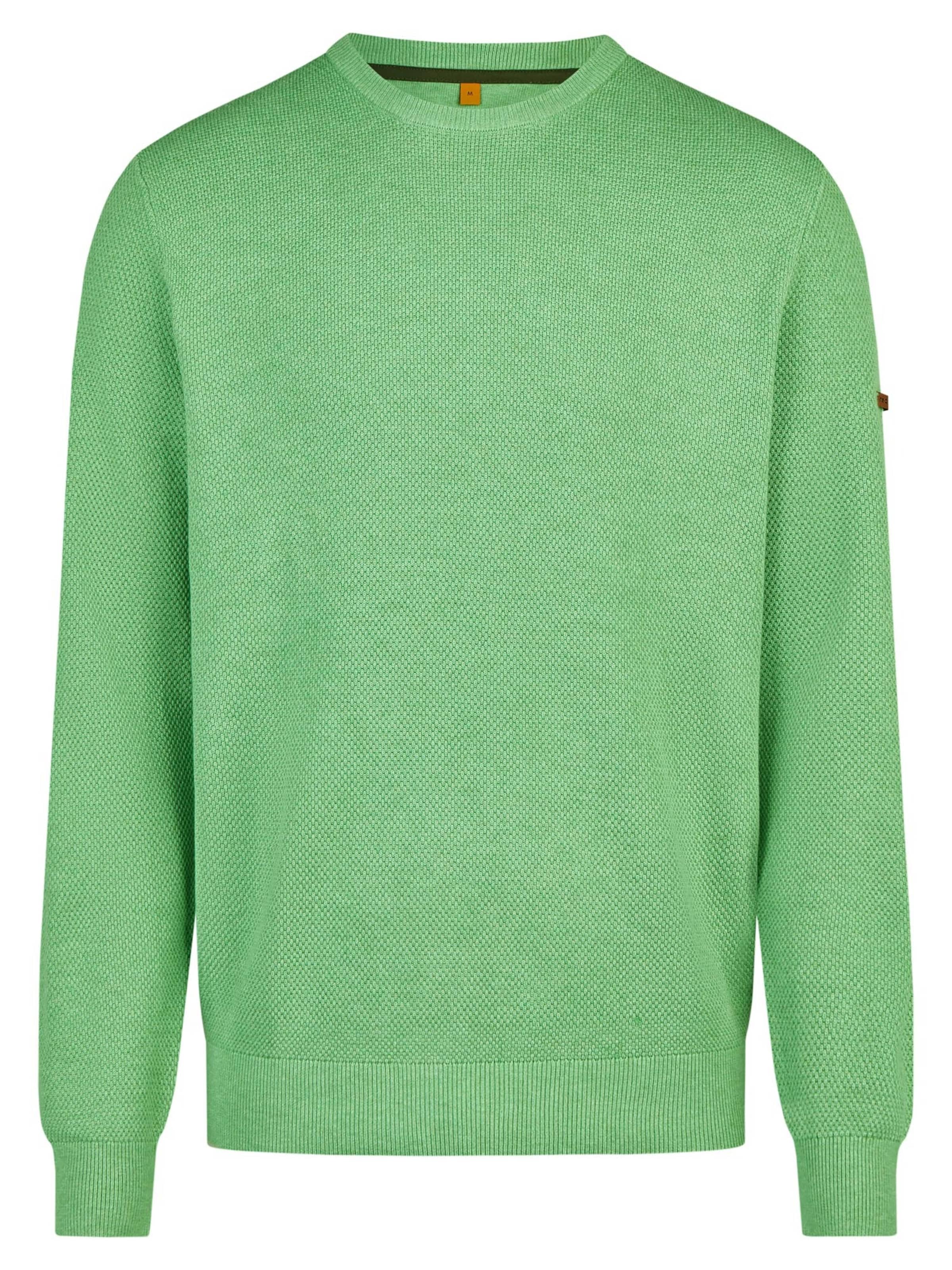 redmond Pullover 'Basic'‌‌ in Grün: Vorderseite