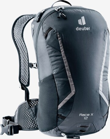 DEUTER Sports Backpack 'Race X' in Black: front