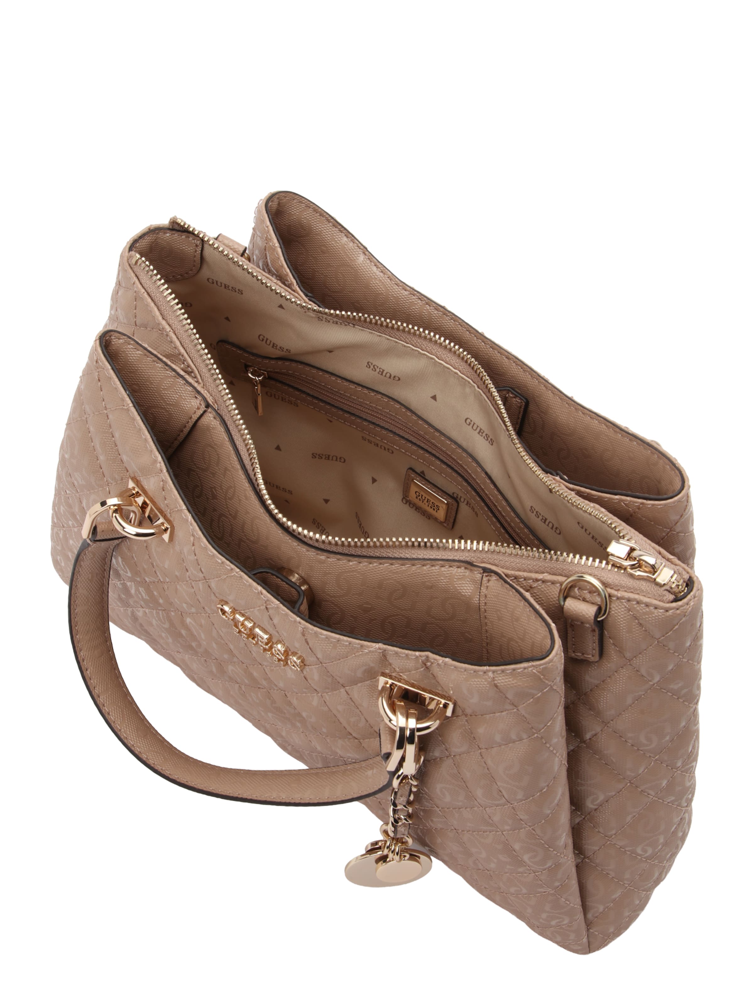 GUESS - Bolso de mano 'Isemay' en beige