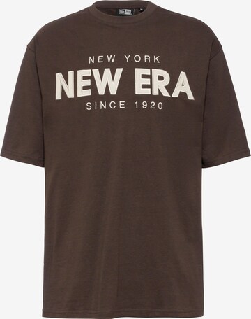 NEW ERA Shirt in Brown: front