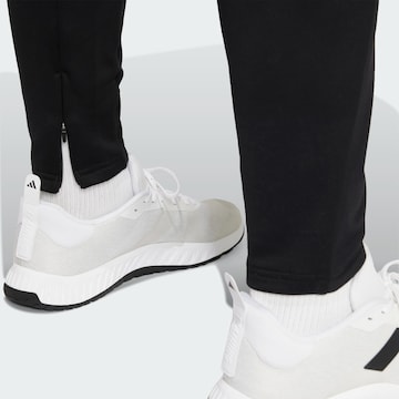 Effilé Pantalon de sport 'Designed For Training' ADIDAS PERFORMANCE en noir