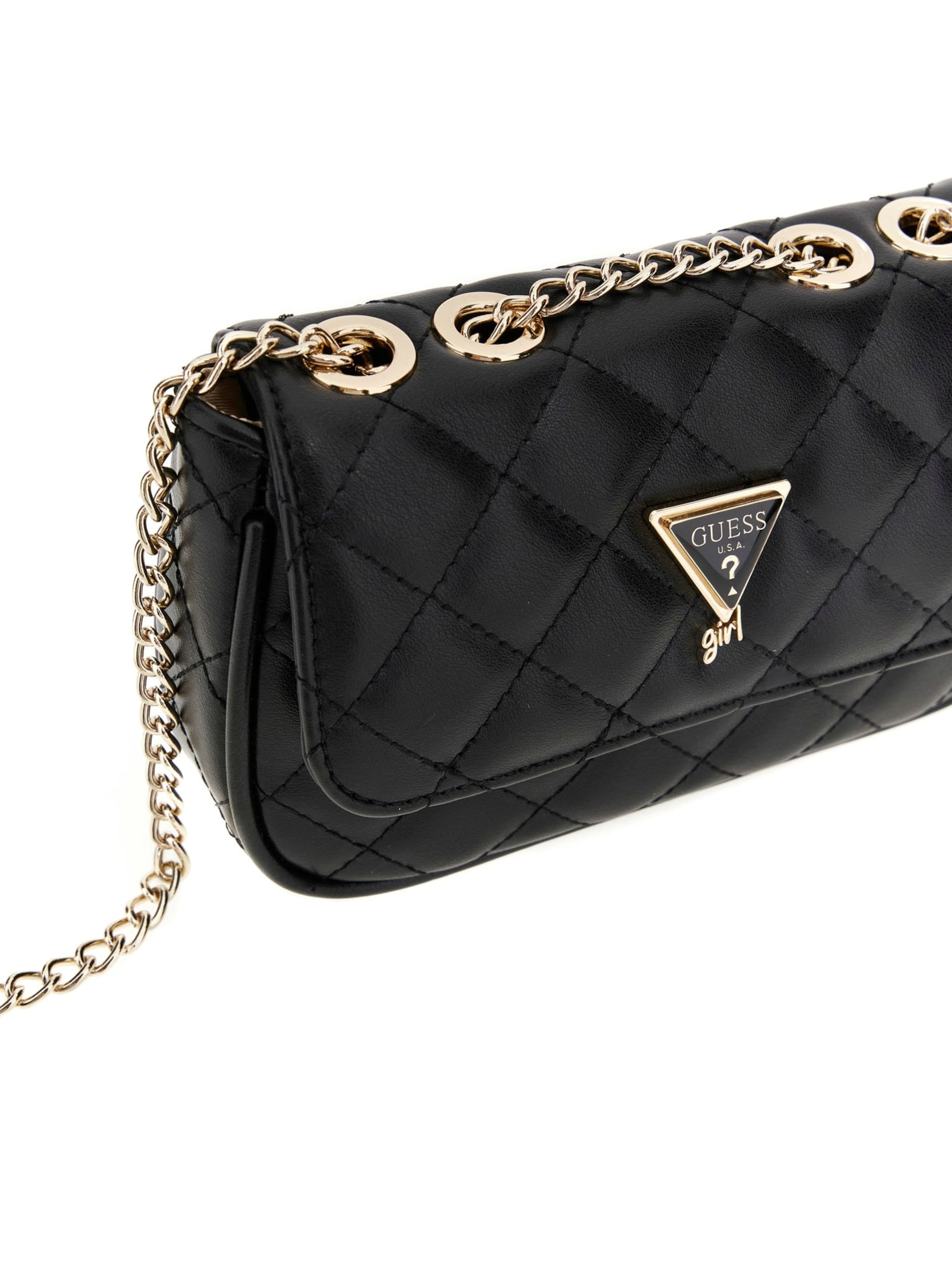 Geantă de umăr de la GUESS pe negru