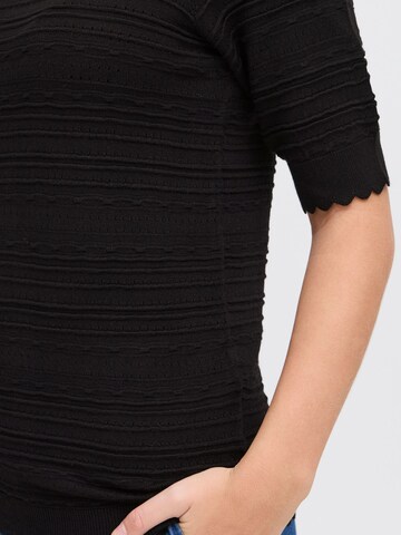 Pull-over 'LORA' Fransa en noir