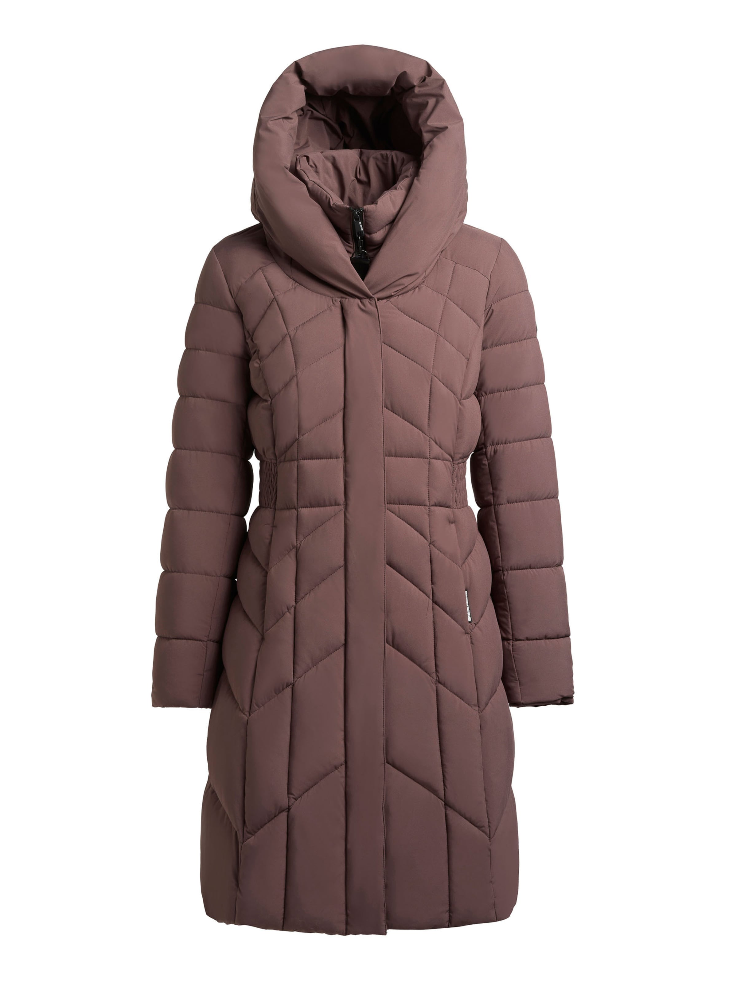 khujo Talvemantel 'Laio', värv lilla: eest vaates