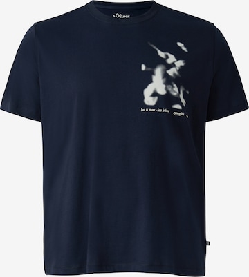 s.Oliver Shirt in Blue: front