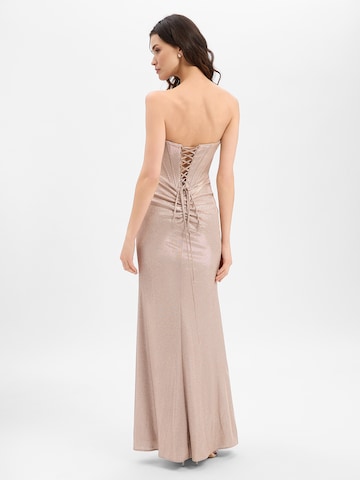 Unique Evening Dress in Gold