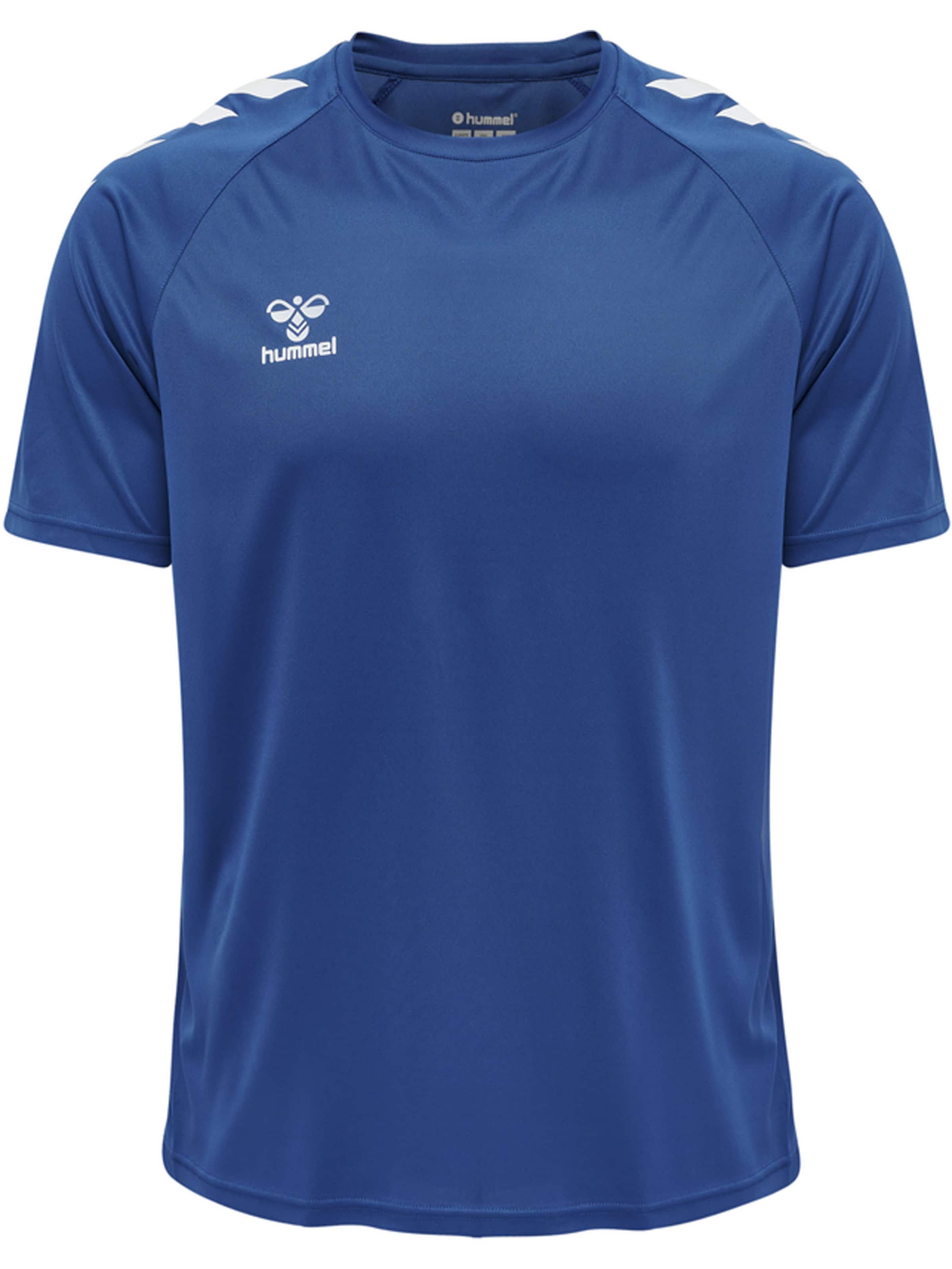 Hummel Performance shirt in Blue: front