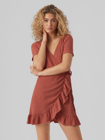 Robe VERO MODA en marron : devant