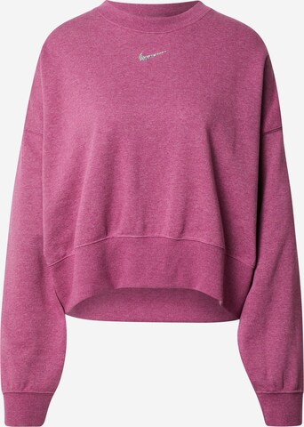 Nike Sportswear - Sweatshirt de desporto em rosa: frente