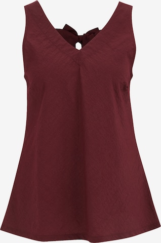 WE Fashion Pusero värissä punainen: etupuoli