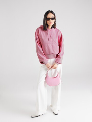 HUGO Blue Sweatshirt i rosa