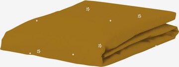 COVERS & CO Bed Sheet 'Bloom' in Brown: front