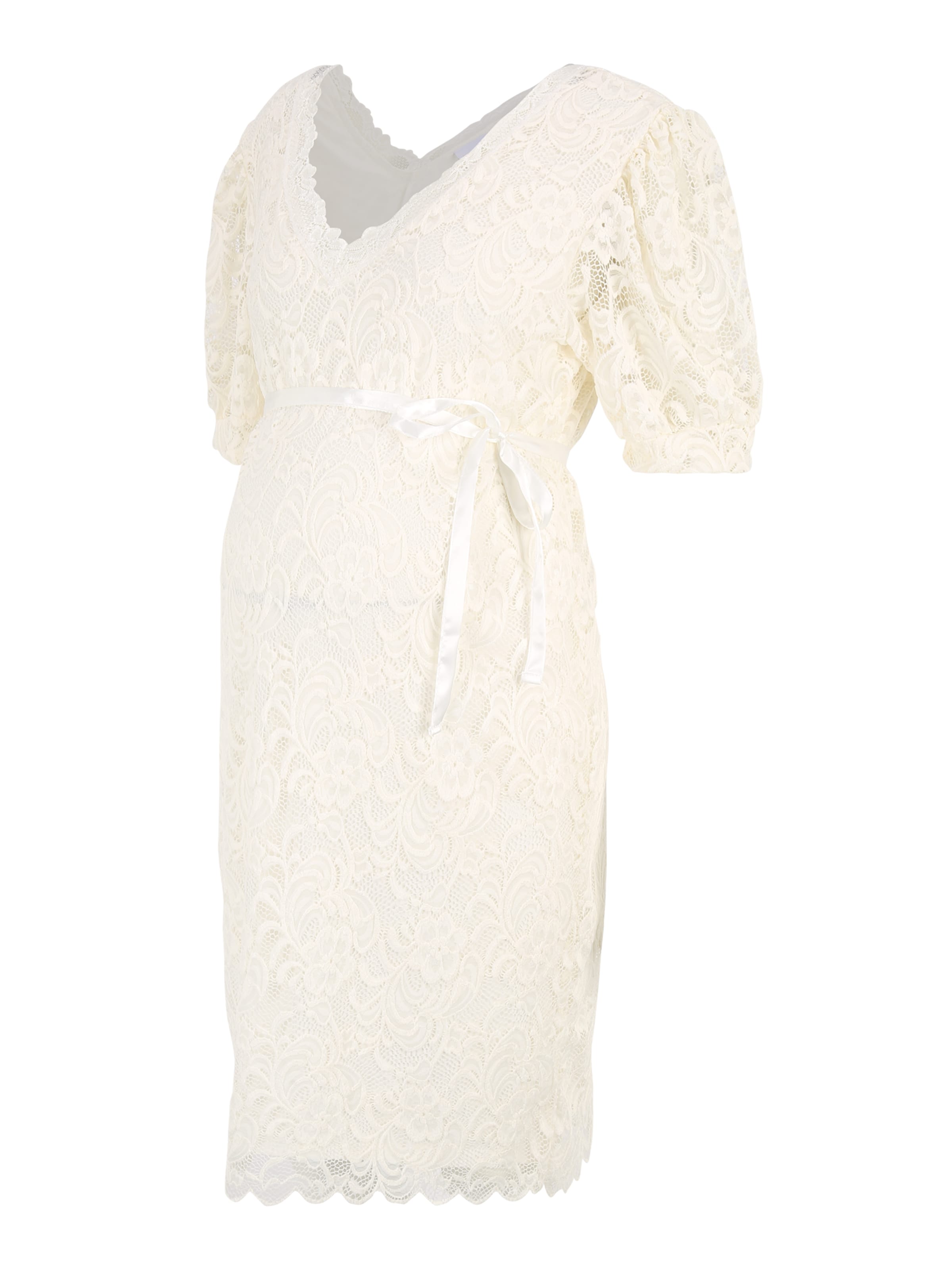 MAMALICIOUS Jurk 'MIVANA' in Wit: voorkant