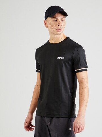 Maglia funzionale 'TOC' di BOSS in nero: frontale