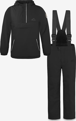 normani Athletic Suit in Black: front