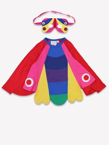 Toby Tiger Shirt 'Bio-Baumwoll Kinder Verkleidungsset, Schmetterling'‌‌‌ in Rot: Vorderseite