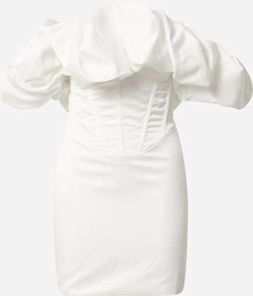 Robe Misspap en blanc : devant