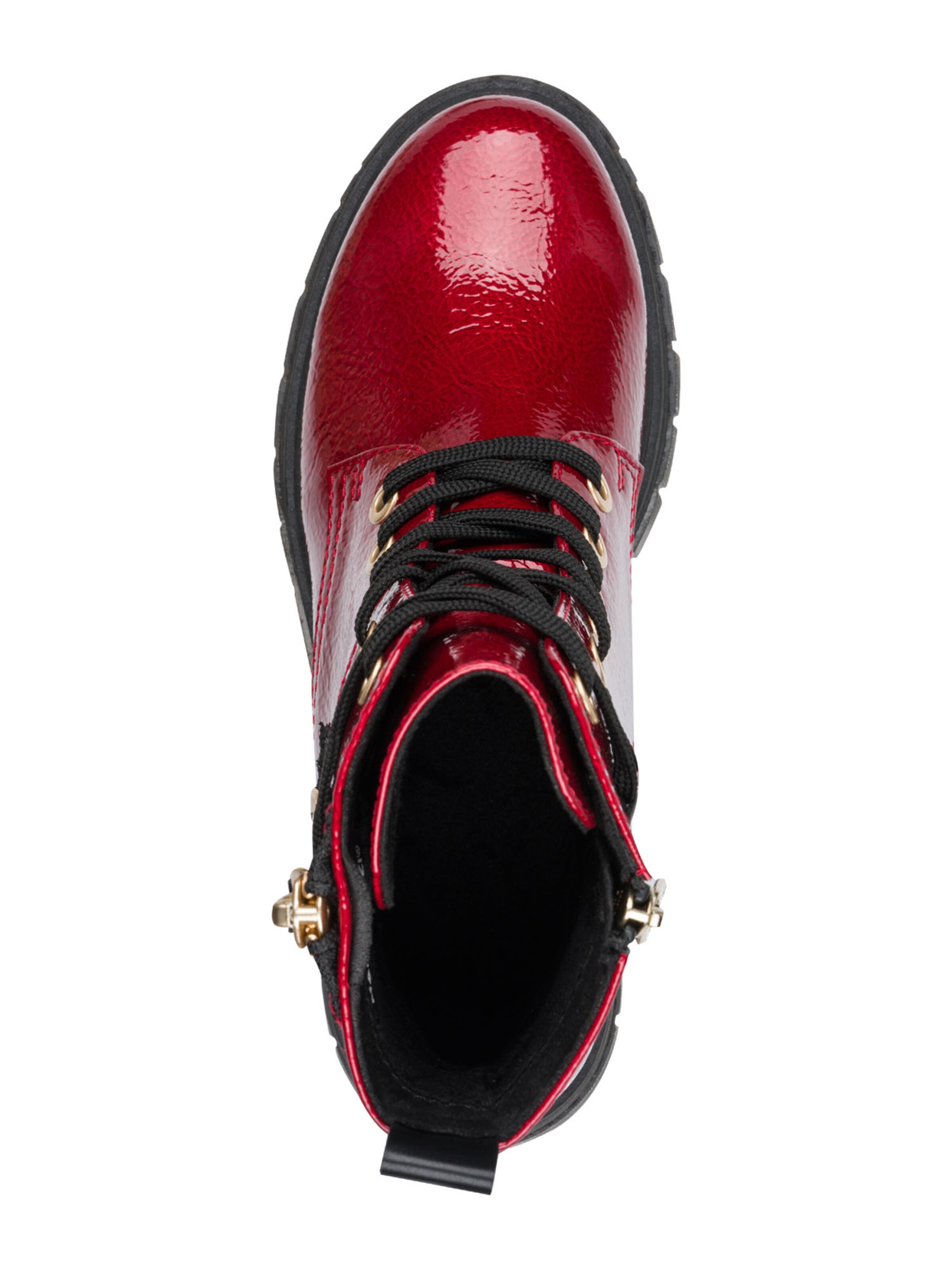 MARCO TOZZI by GUIDO MARIA KRETSCHMER Stövlett med snörning i röd