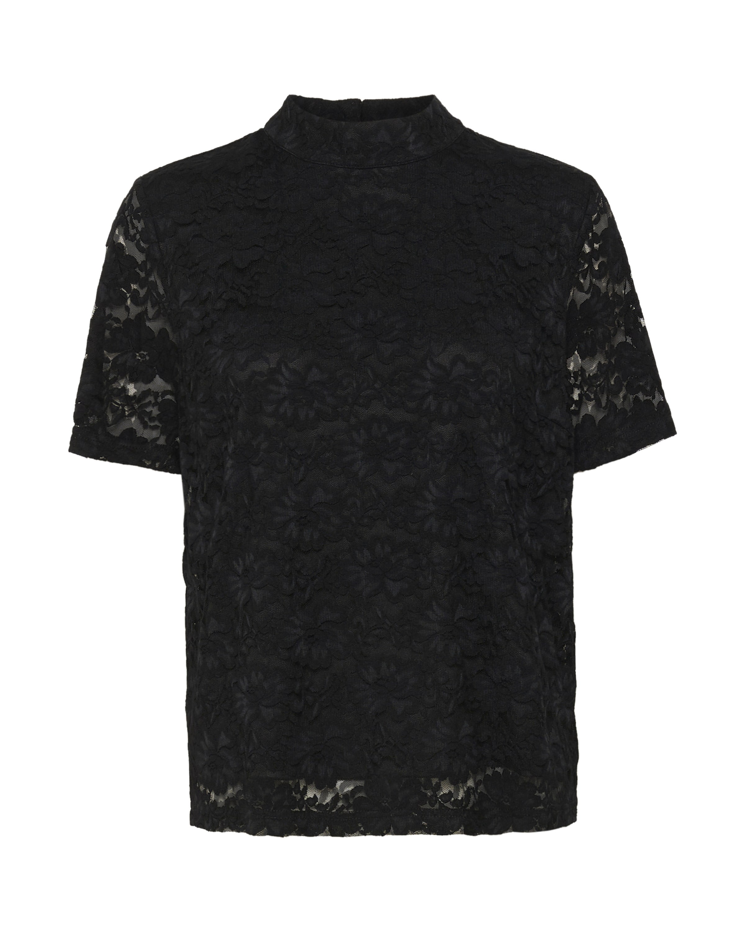 Cream Blouse 'Lasi' in Black: front