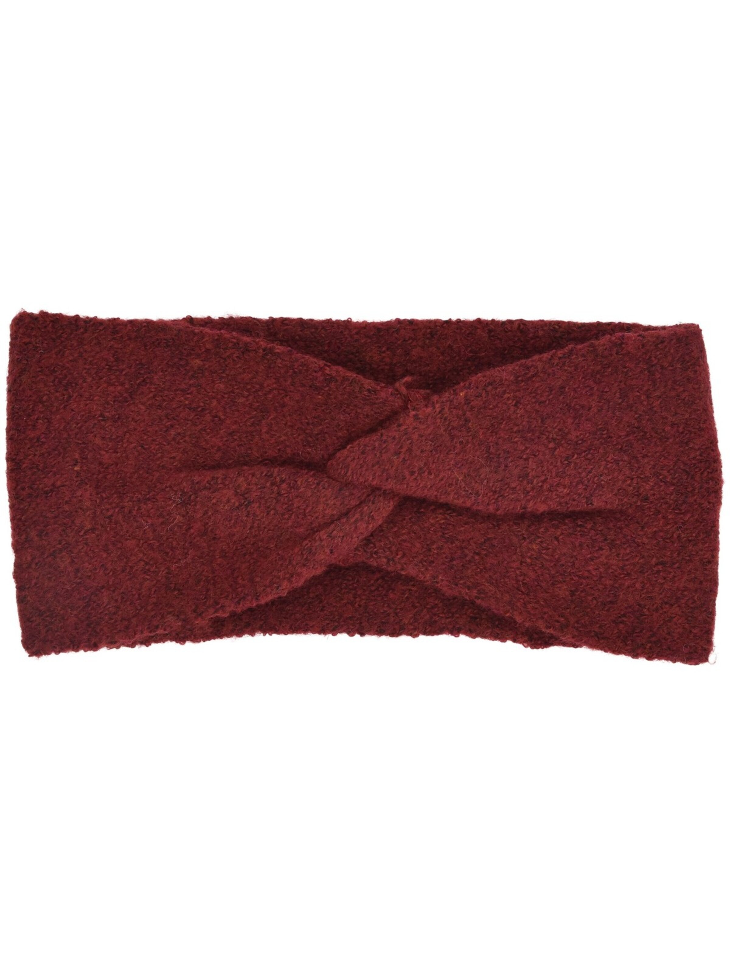 styleBREAKER Headband 'Feinstrick Stirnband Twist Knoten' in Red