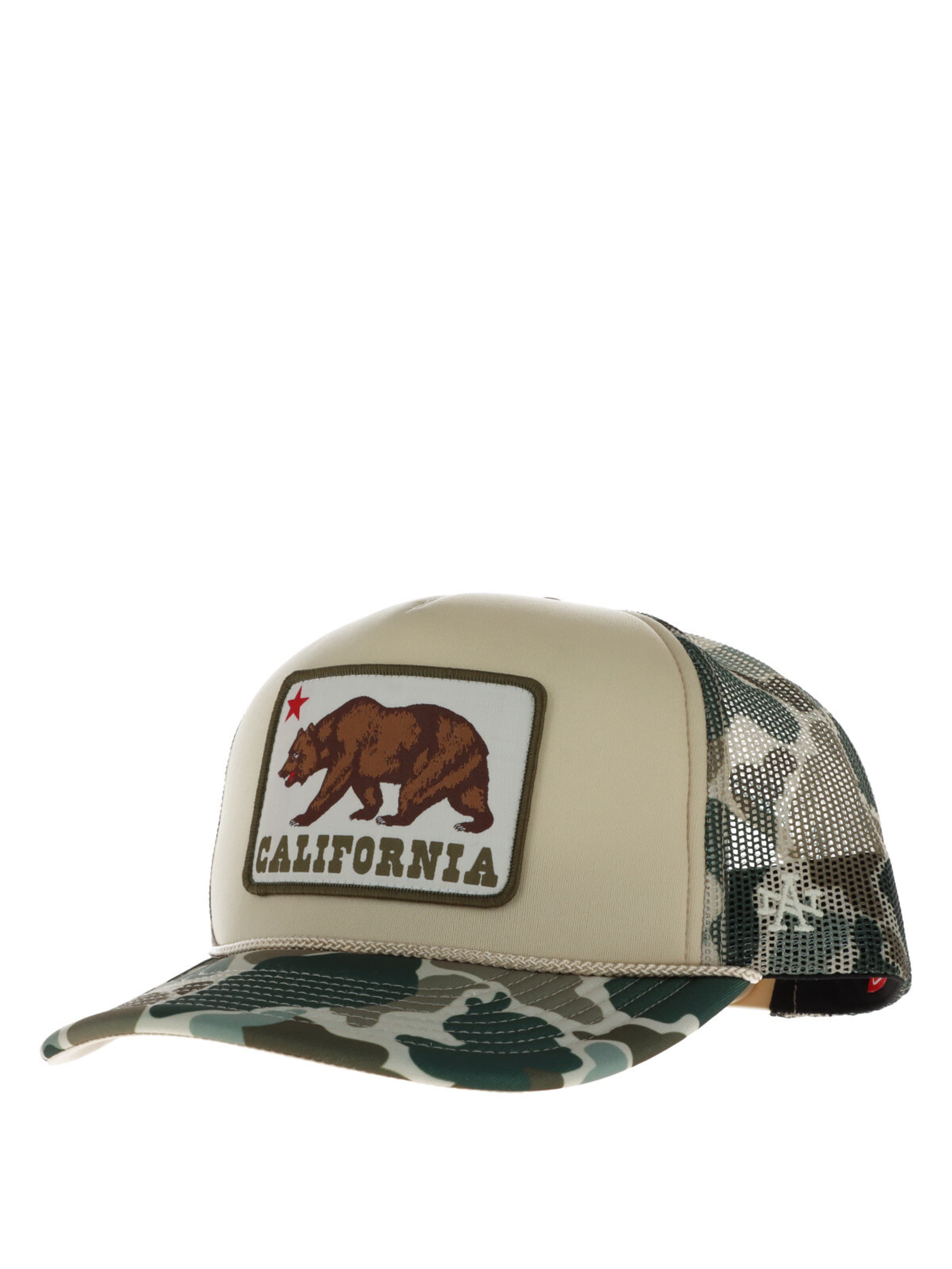 American Needle Cap in Beige: front