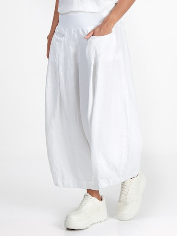 GRIZAS Wide leg Byxa i vit