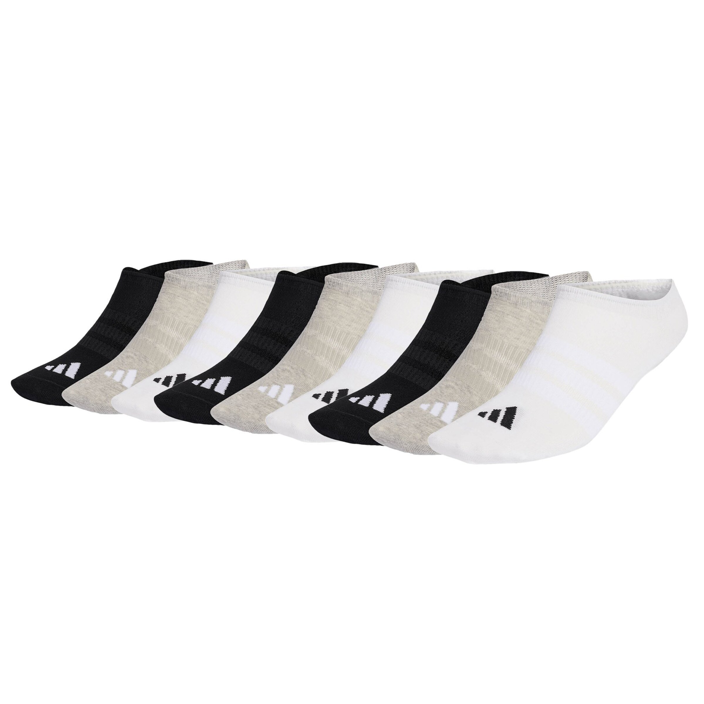 ADIDAS PERFORMANCE Chaussettes de sport en crème / taupe / noir / blanc, Vue avec produit