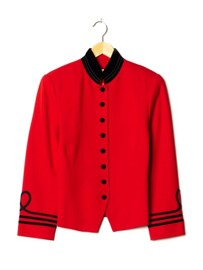 Valerie Stevens Blazer in M-L in rot, Produktansicht