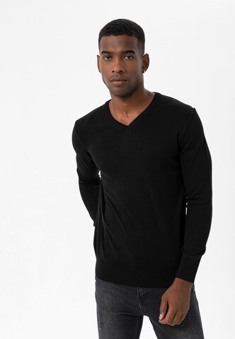 Jimmy Sanders Sweter w kolorze czarny