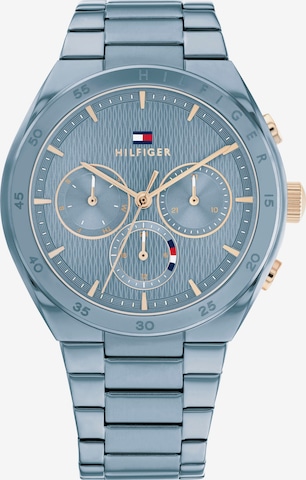 TOMMY HILFIGER Analog Watch in Blue: front